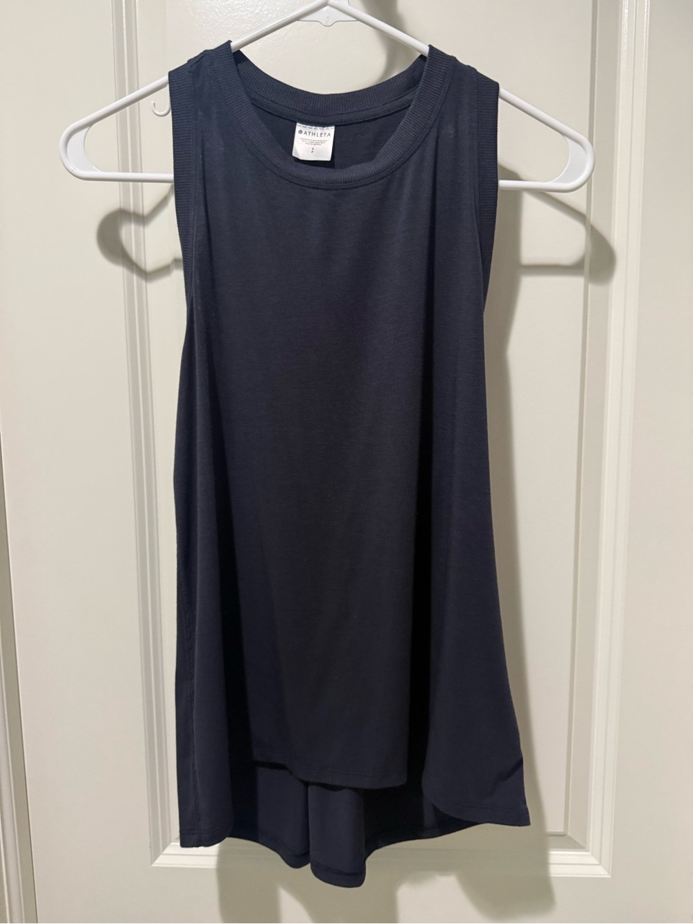 Athleta Women’s With Ease Black Sleeveless Muscle Tank